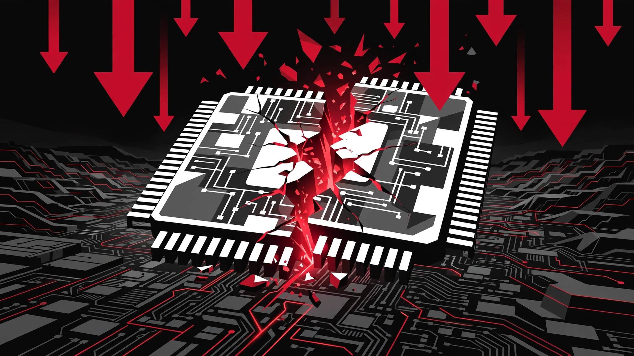 AI's biggest believers just called for a slowdown — and chip stocks got smoked